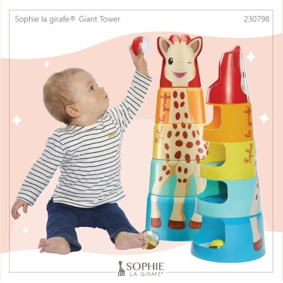 THE GIANT TOWER OF SOPHIE LA GIRAFE